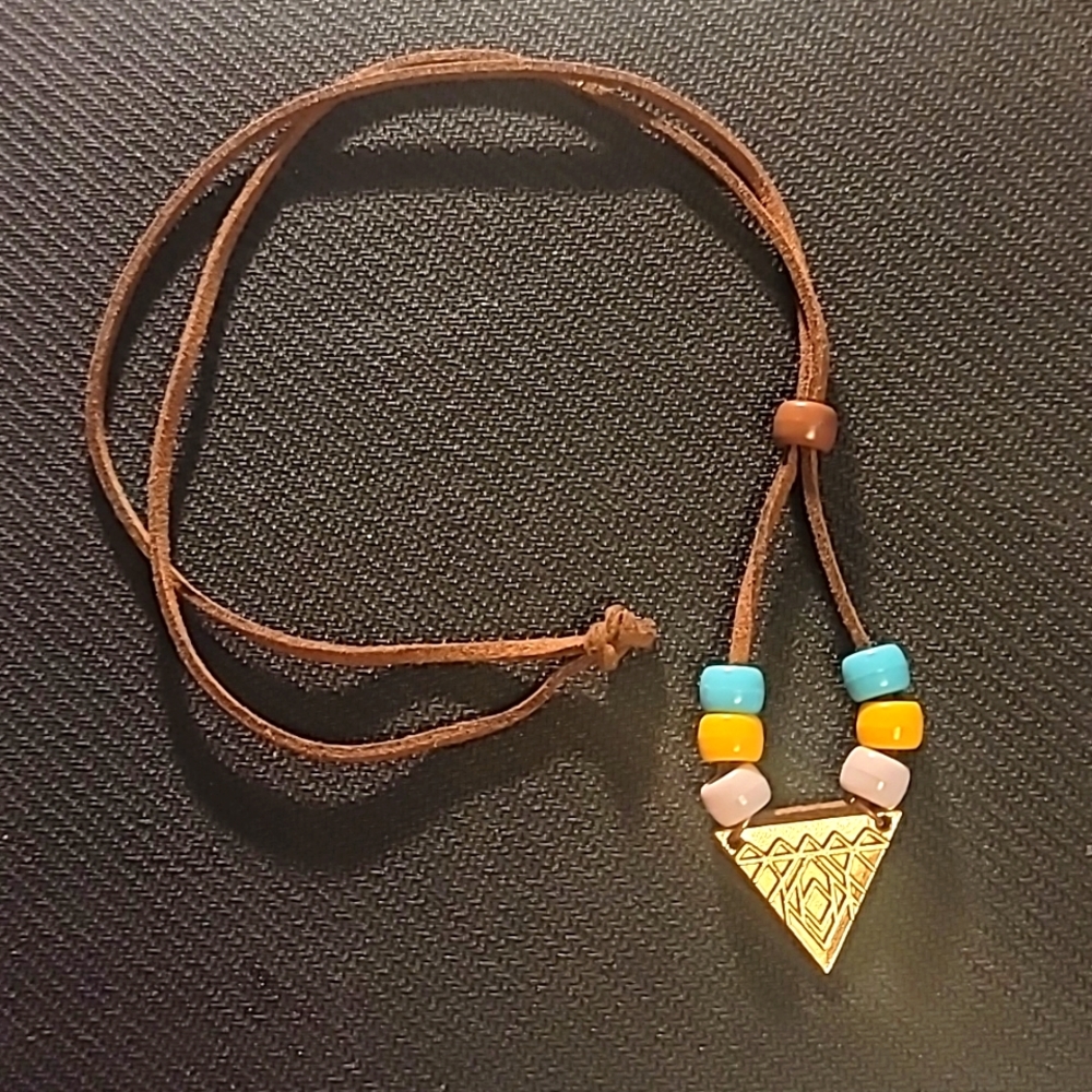 Soft Leather/Suede Necklace